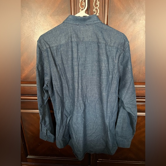 Banana Republic Indigo Denim Shirt - Picture 2 of 3